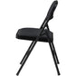 CHAIR,FOLDING,PADDED,BLK