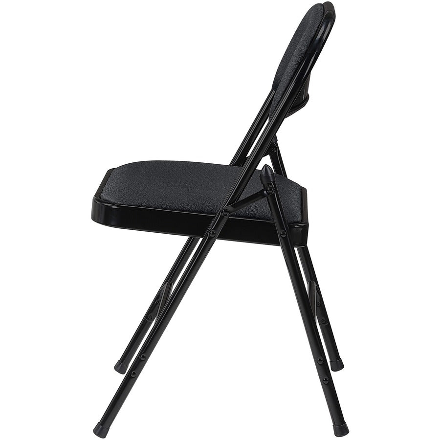 CHAIR,FOLDING,PADDED,BLK