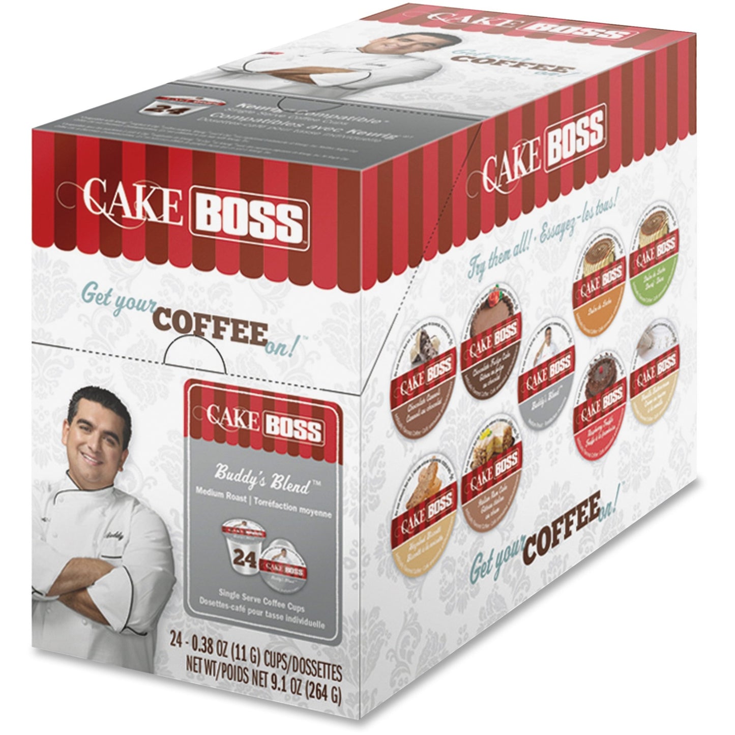 Cake Boss Buddy's Blend Coffee Singles