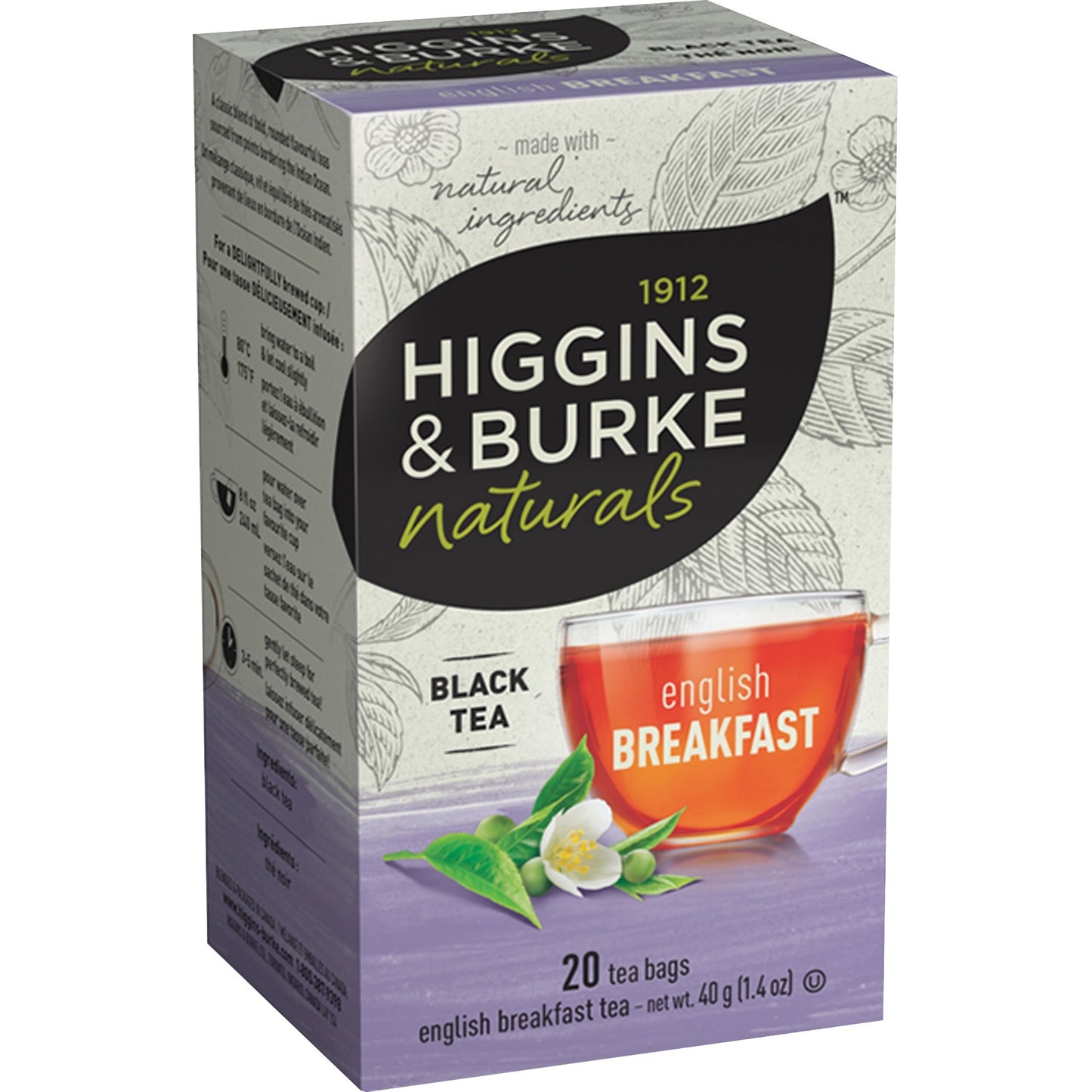 Higgins & Burke Naturals English Breakfast Black Tea Black Tea