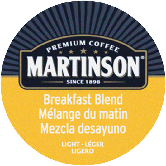Martinson K-Cup Breakfast Blend Light Roast Coffee
