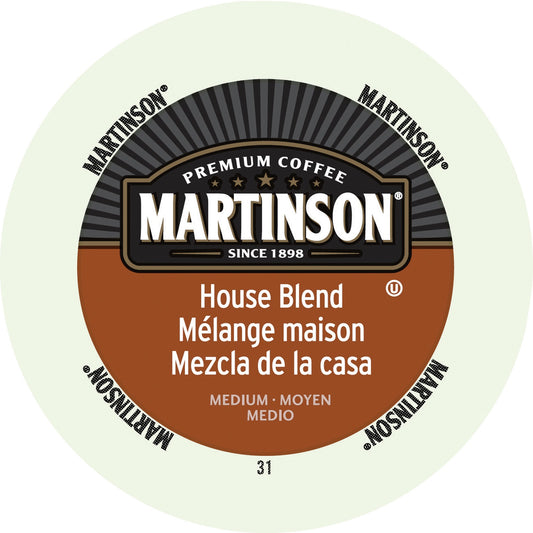 Martinson K-Cup House Blend Medium Roast Coffee