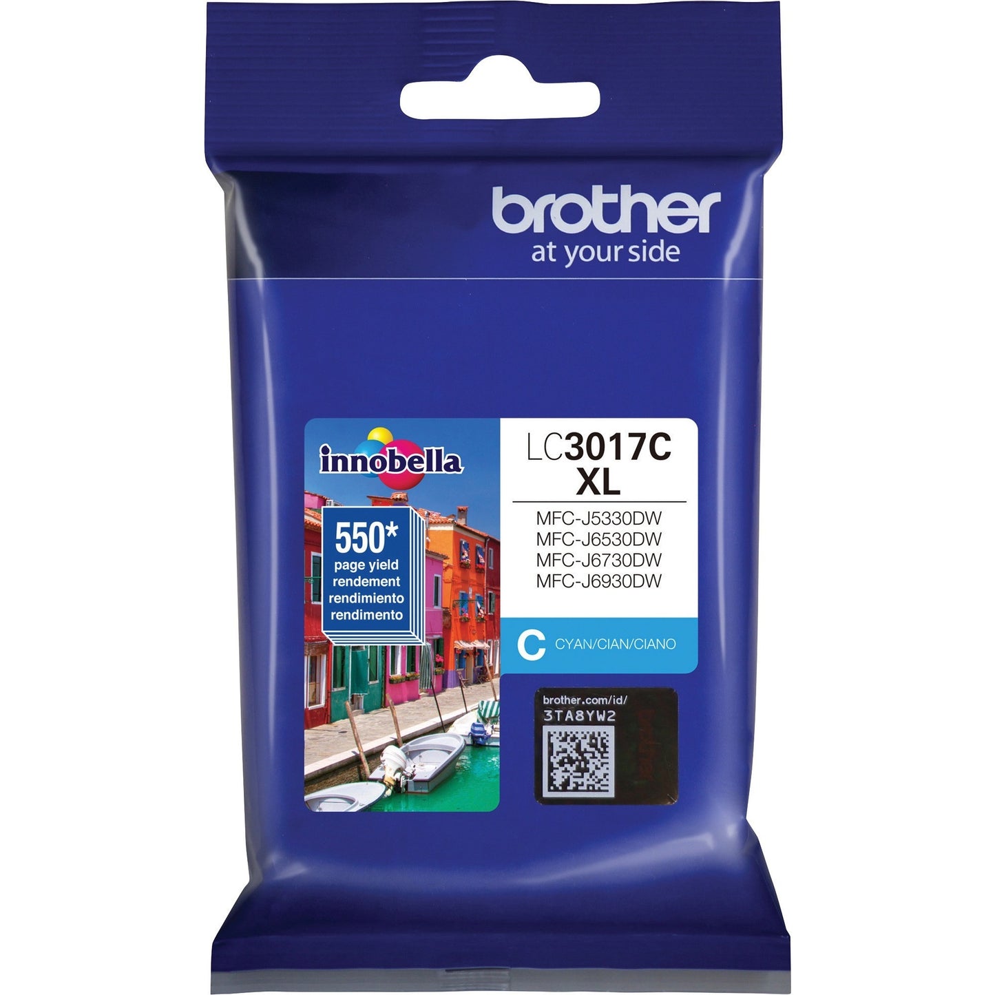 Brother Innobella LC3017C Original Ink Cartridge - Cyan