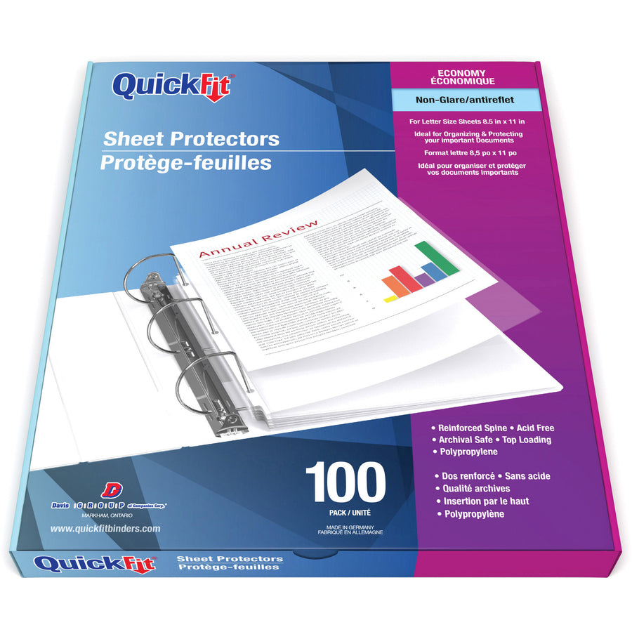 QuickFit Sheet Protectors - 62851