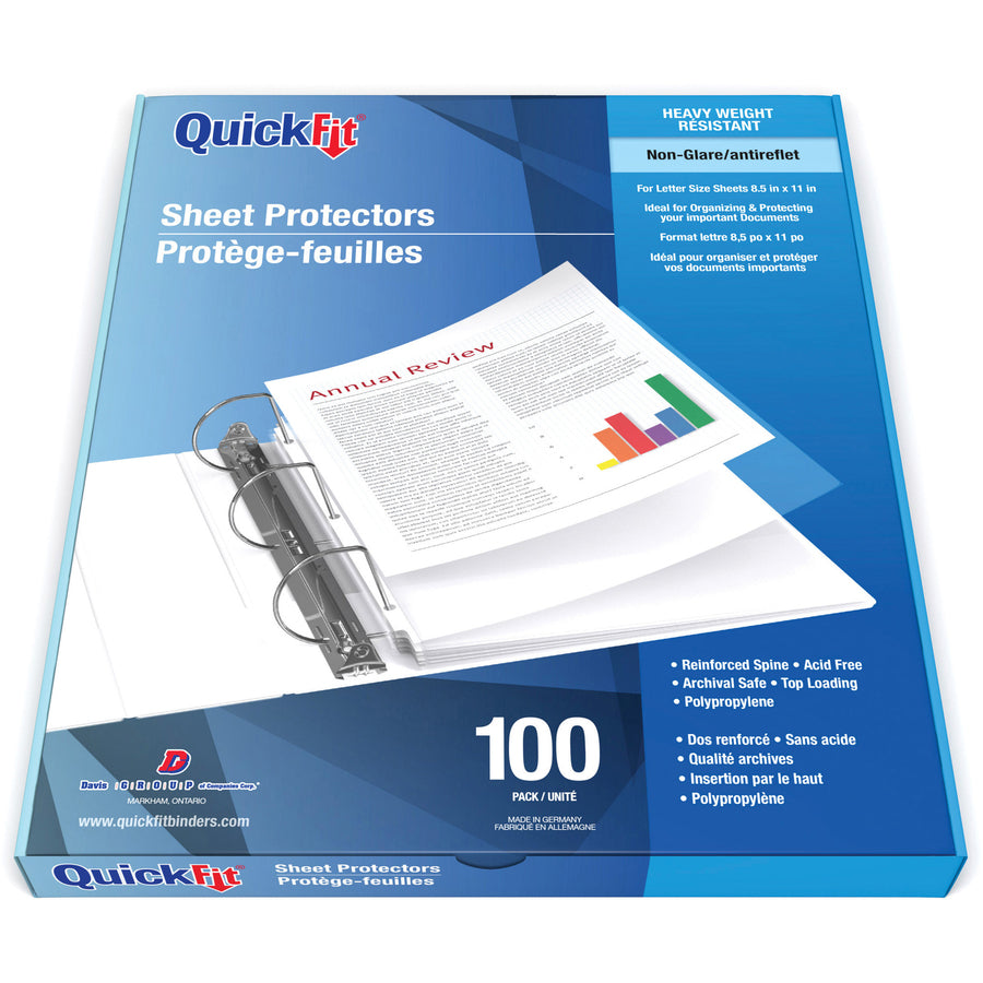 QuickFit Sheet Protectors - 63851