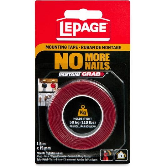 LePage No More Nails Mounting Tape