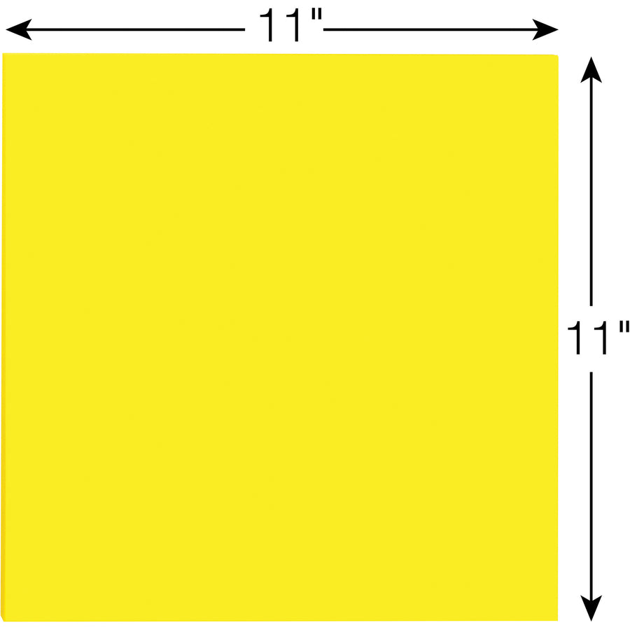 POST-IT B-NOTE 30sh 11x11 YLW