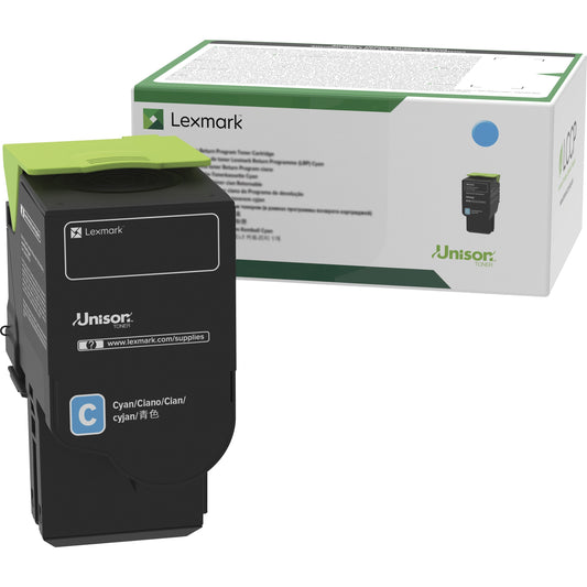 Lexmark Original Toner Cartridge - Cyan
