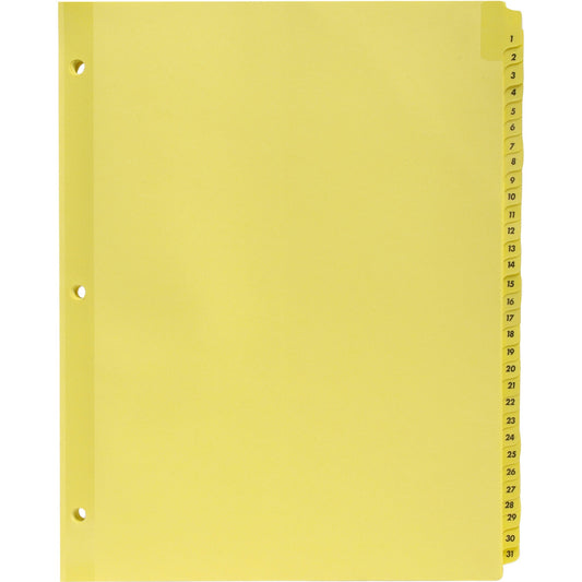 Business Source Preprinted 1-31 Tab Index Dividers