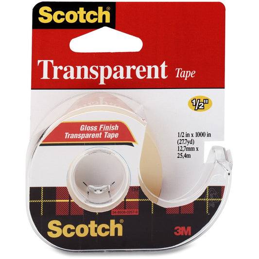 Scotch Gloss Finish Transparent Tape
