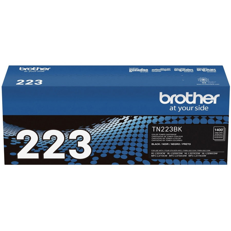 Brother TN-223BK Original Toner Cartridge - Black - TN223BK