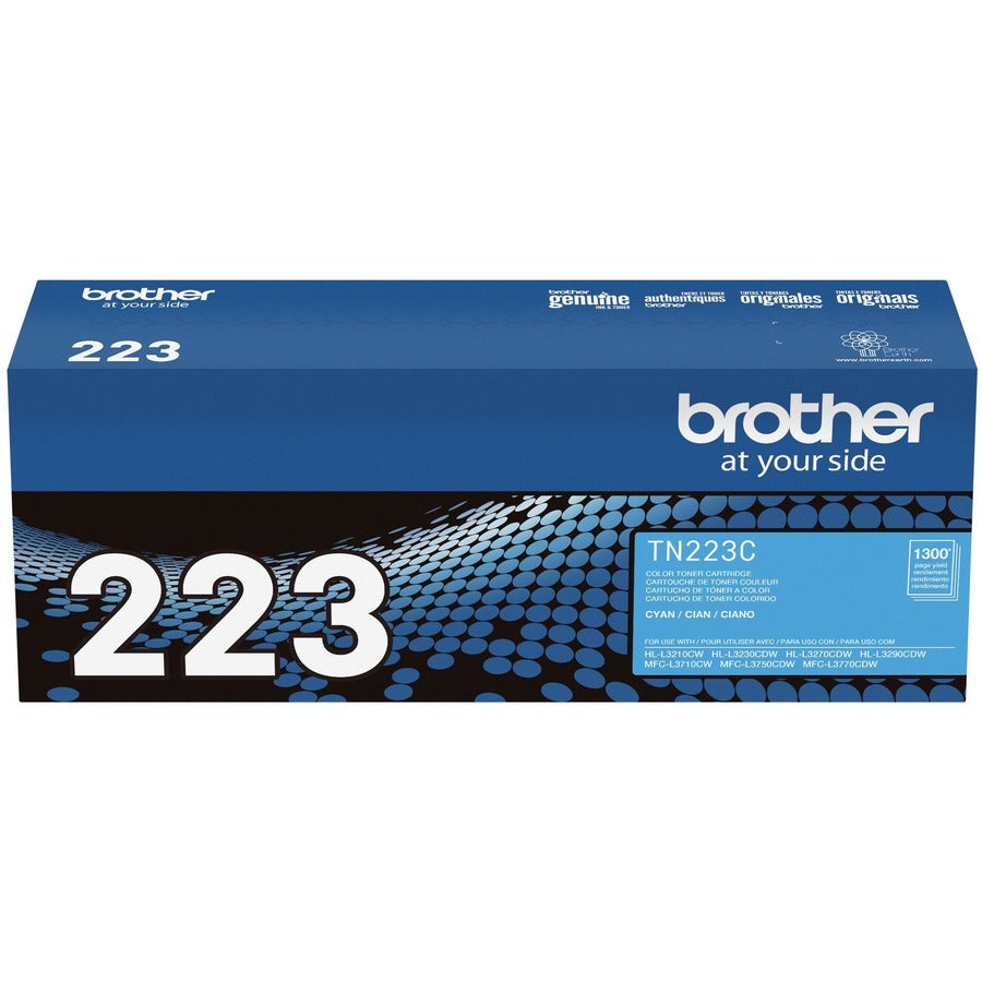 Brother TN-223C Original Toner Cartridge - Cyan - TN223C