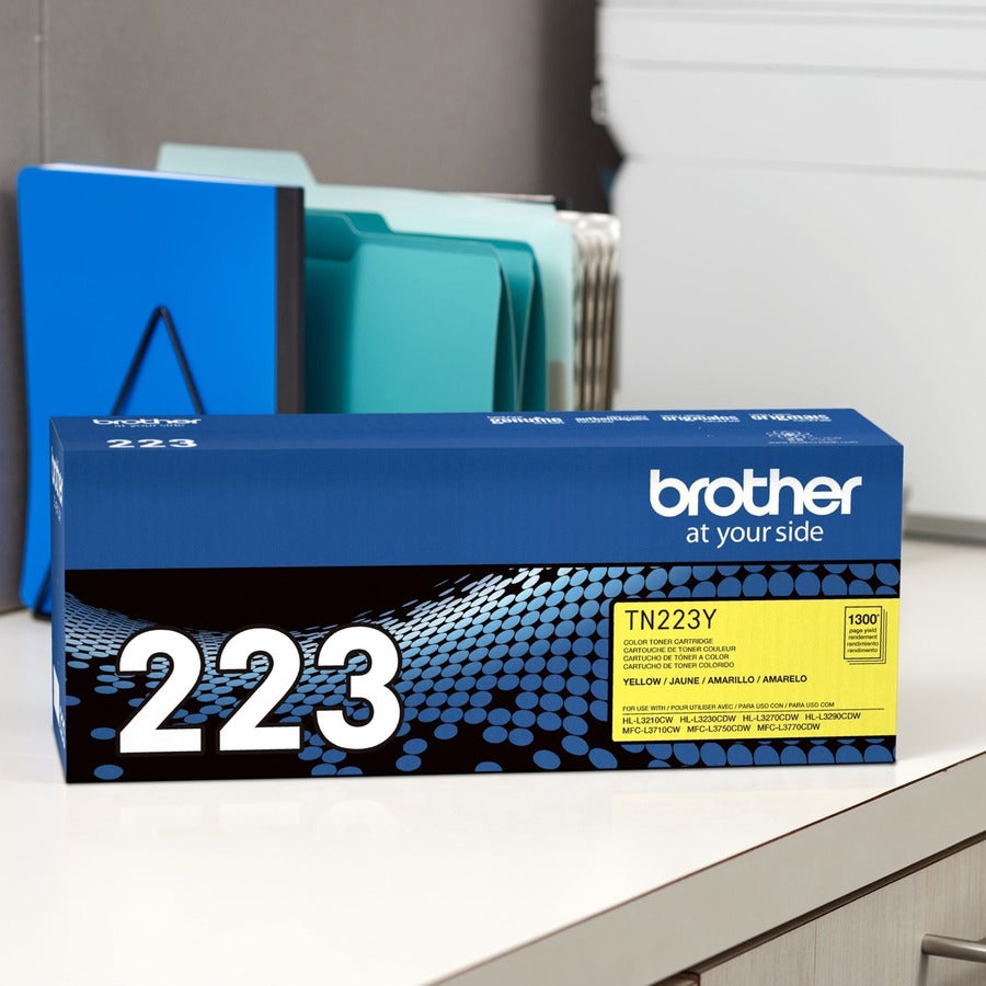 Brother TN-223Y Original Toner Cartridge - Yellow - TN223Y