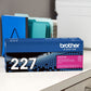 Brother TN-227M Original Toner Cartridge - Magenta - TN227M