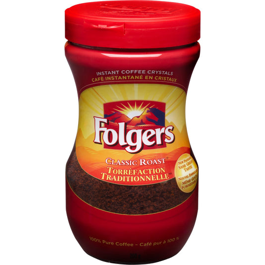 Folgers&reg; Classic Roast Instant Coffee Crystals