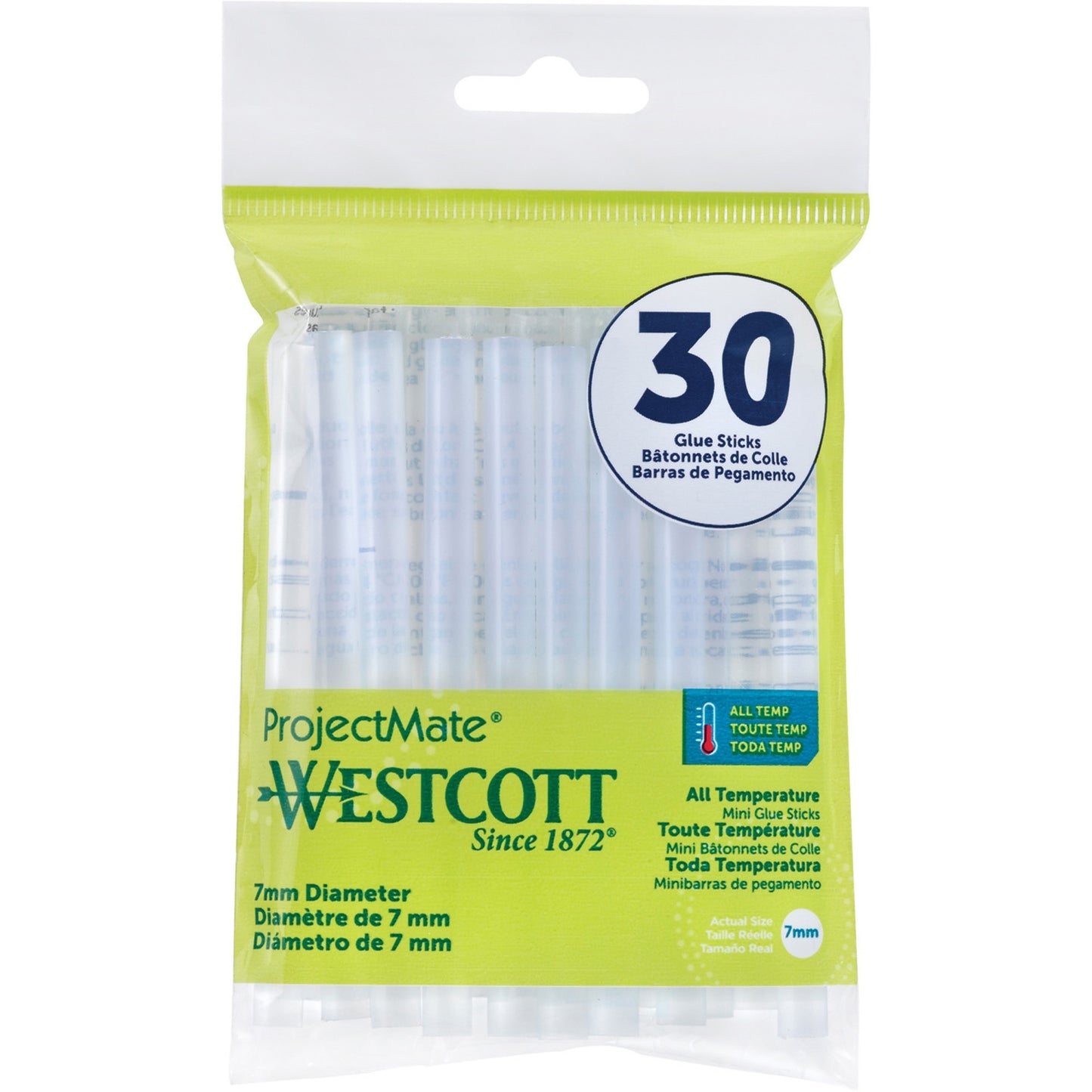 Westcott All Temperature Mini Glue Sticks