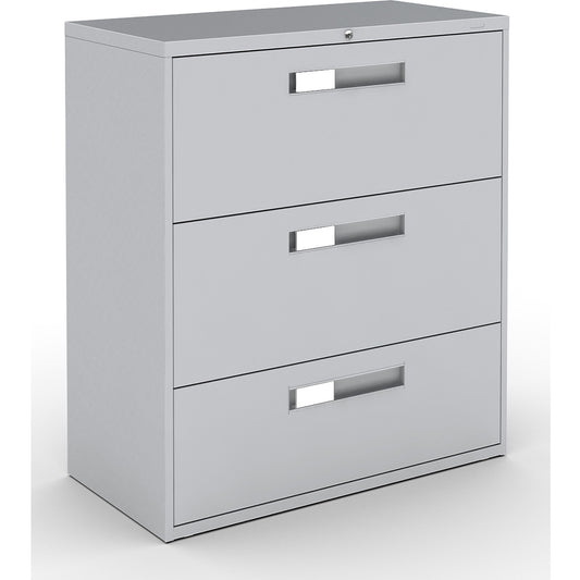 Global 9300 Series Centre Pull Lateral File - 3-Drawer