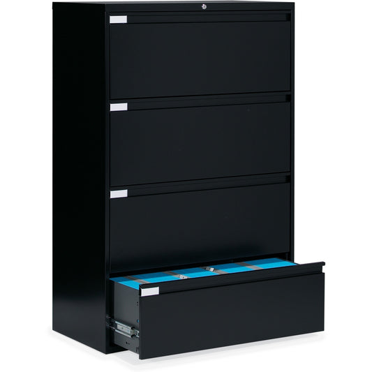 Global 9300 Series Full Pull Lateral File - 4-Drawer