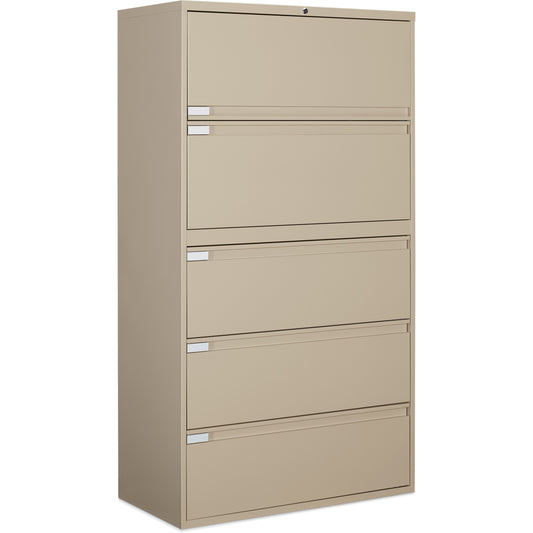 Global 9300 Series Full Pull Lateral File - 5-Drawer