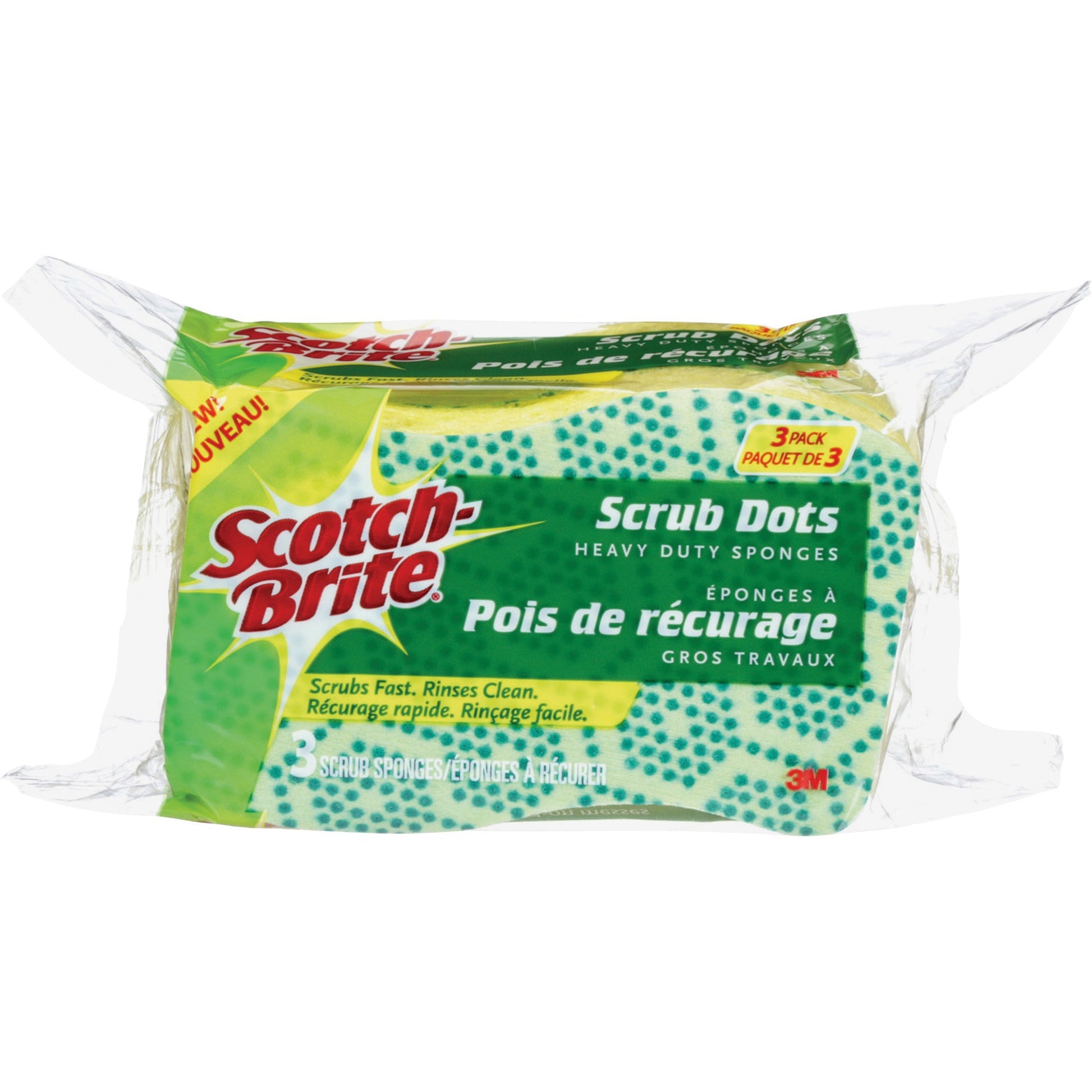 Scotch-Brite Scrub Dots Heavy-duty Scrub Sponge