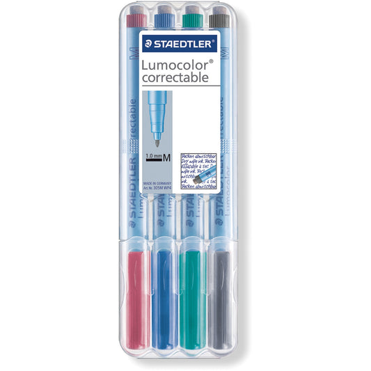 Lumocolor Medium Point Dry-Erase Markers