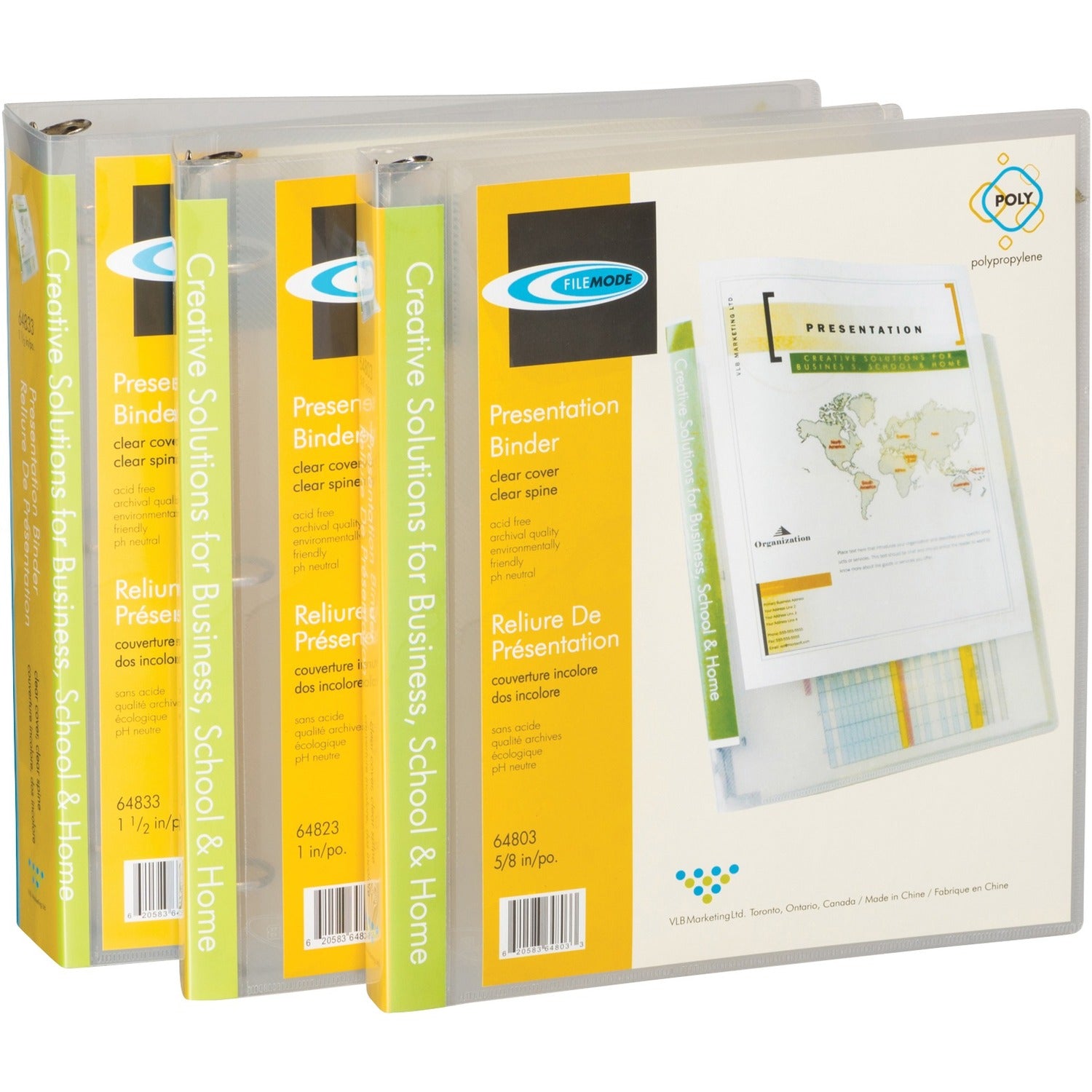 VLB Presentation Binder