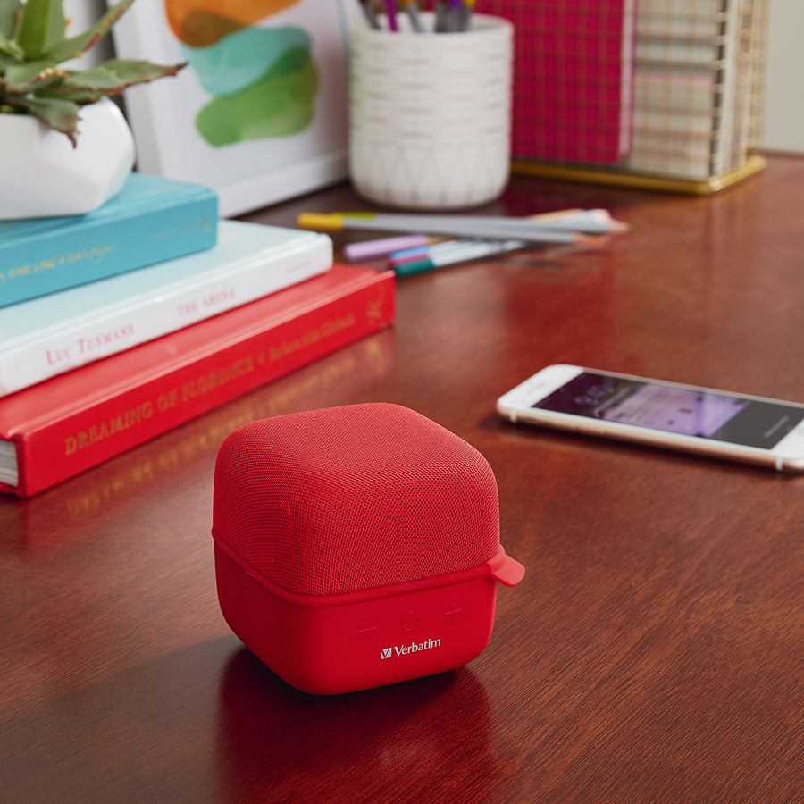 Verbatim Bluetooth Speaker System - Red - 70225