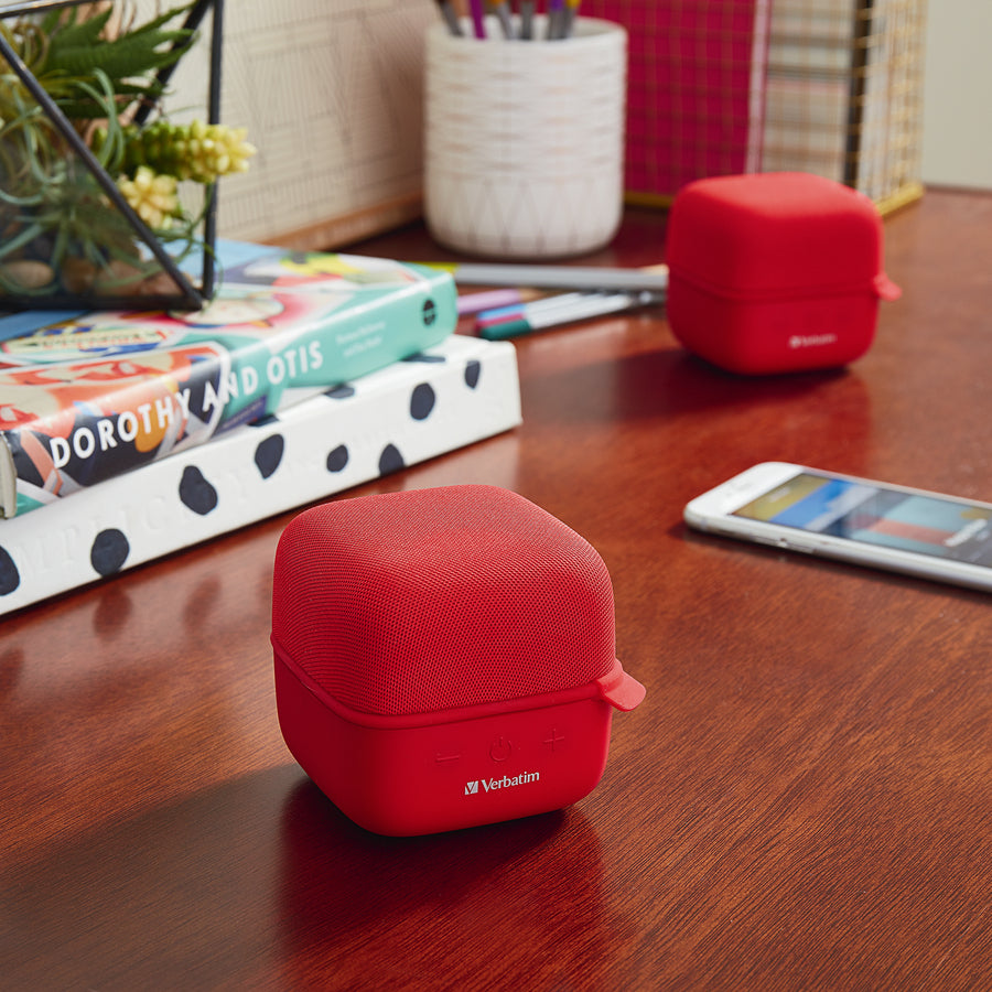 Verbatim Bluetooth Speaker System - Red - 70225