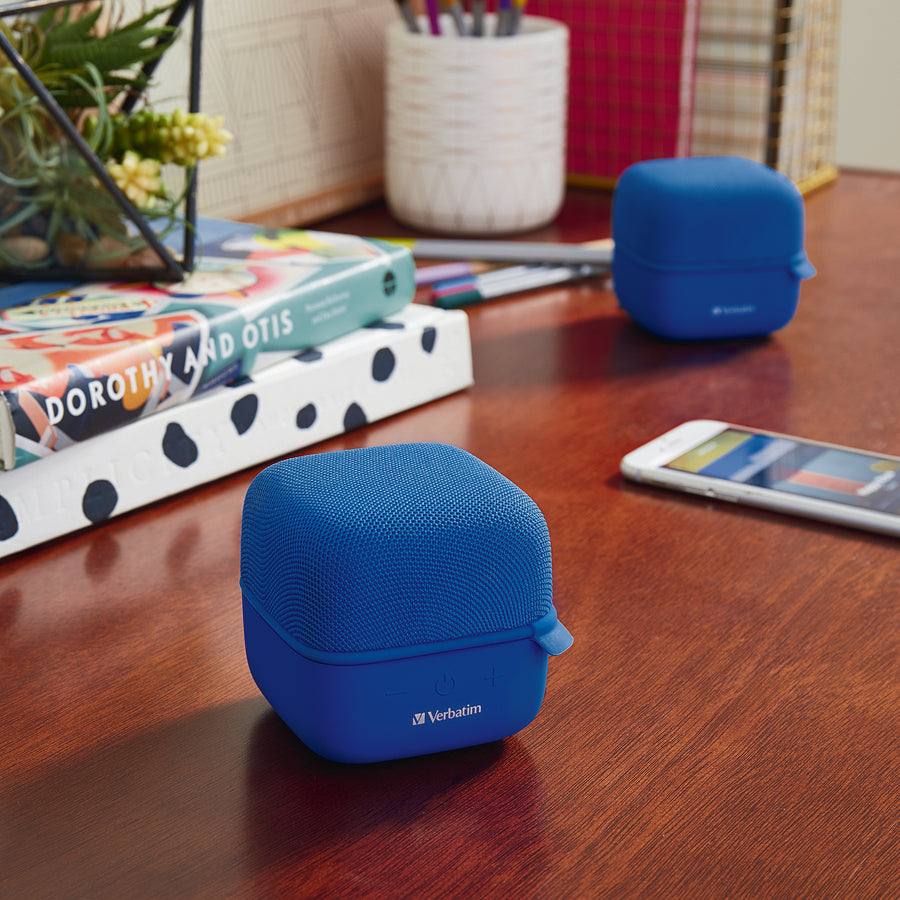 Verbatim Bluetooth Speaker System - Blue - 70226