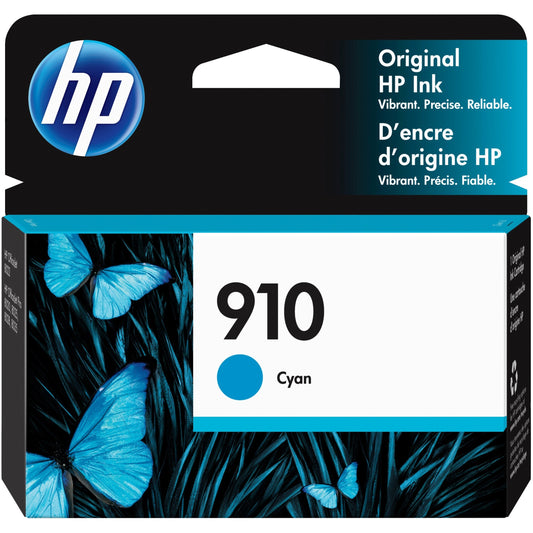 HP 910 Original Ink Cartridge - Cyan