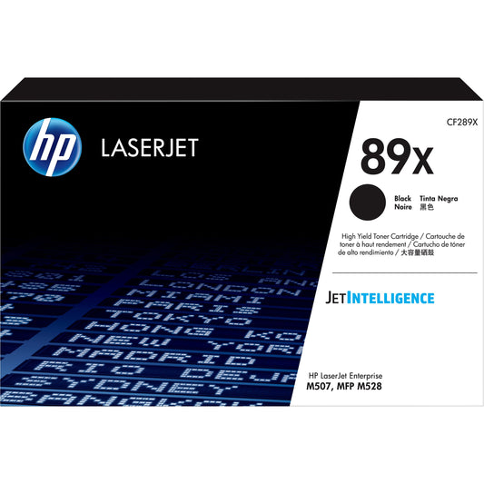 HP 89X (CF289X) Original Toner Cartridge - Black