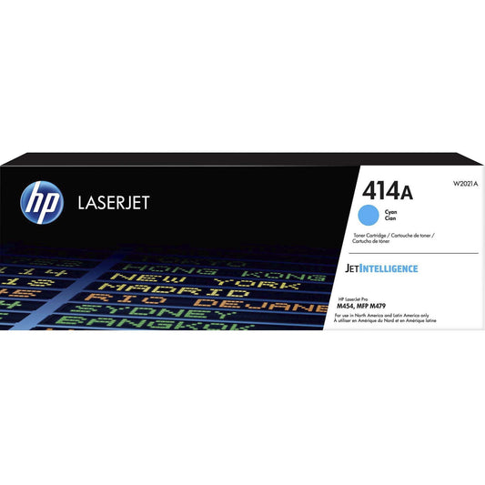 HP 414A (W2021A) Original Toner Cartridge - Cyan
