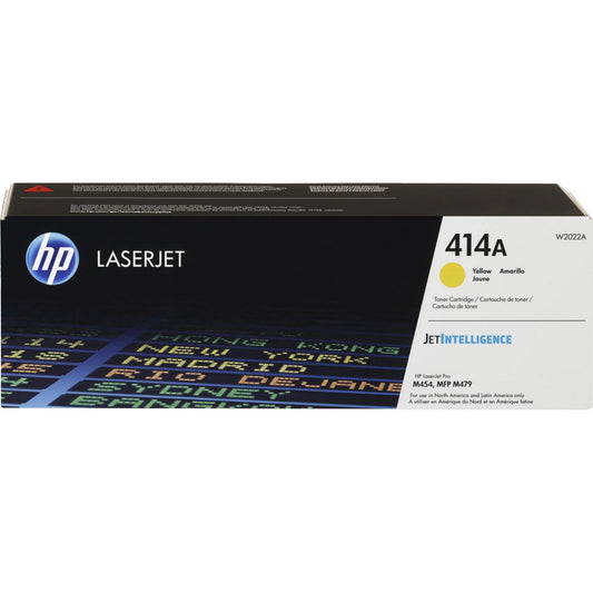 HP 414A (W2022A) Original Toner Cartridge - Yellow