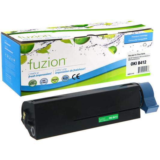 fuzion Toner Cartridge - Alternative for Okidata - Black