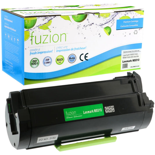fuzion Toner Cartridge - Alternative for Lexmark - Black