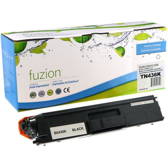 fuzion Toner Cartridge - Alternative for Brother TN436 - Black