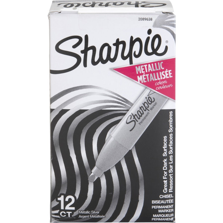 Sharpie Metallic Ink Chisel Tip Permanent Markers - 2089638