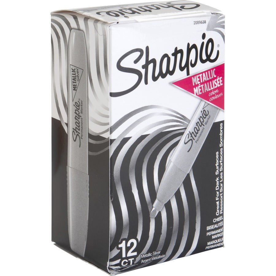 Sharpie Metallic Ink Chisel Tip Permanent Markers - 2089638