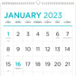 Blueline Blueline Large Print Monthly Wall Calendar - C173106