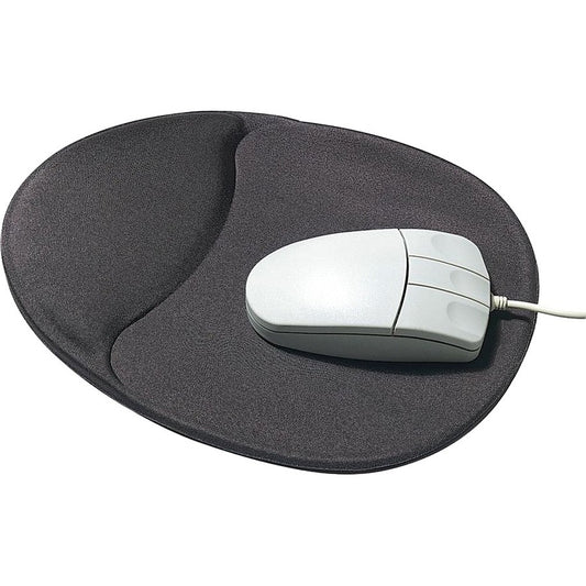 DAC MP-113 Super-Gel "Contoured" Mouse Pad with Palm Support, Grey