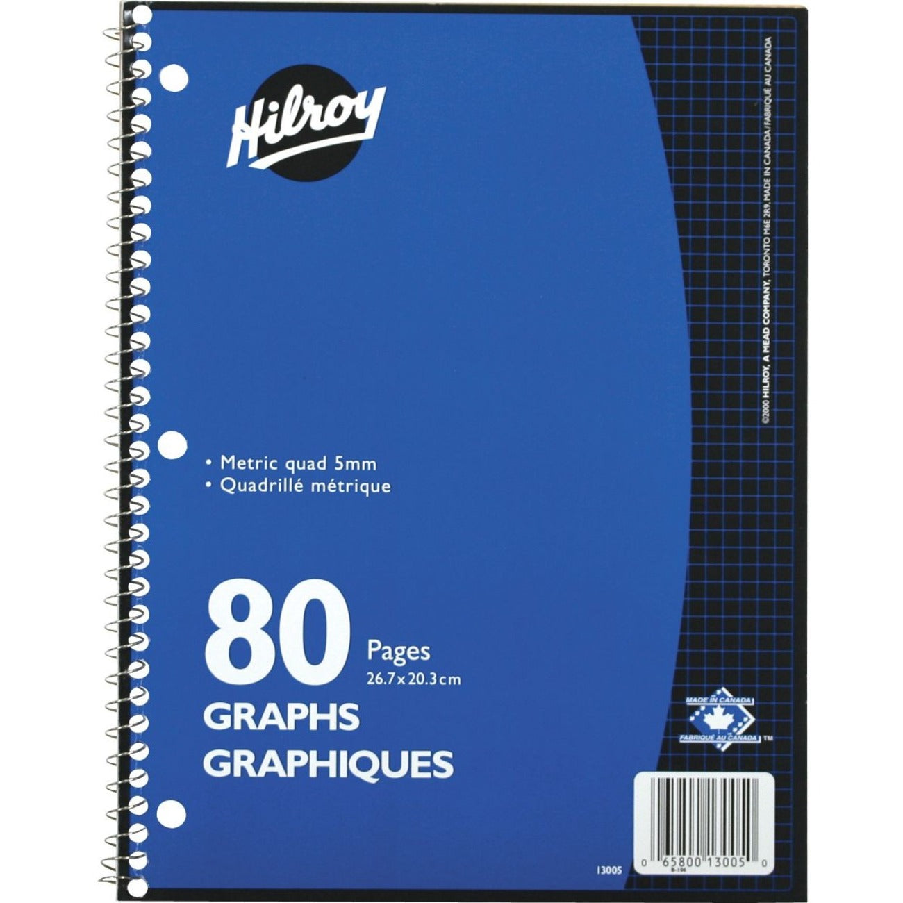 Hilroy Spiral Notebook