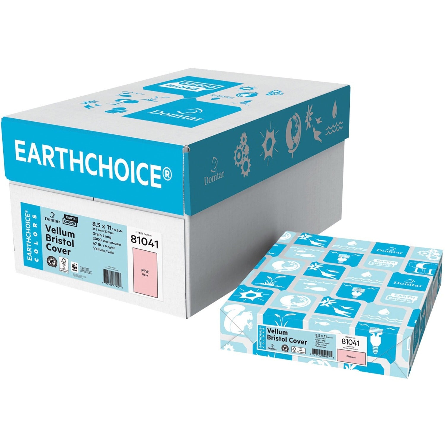 Domtar EarthChoice Copy & Multipurpose Paper - Pink