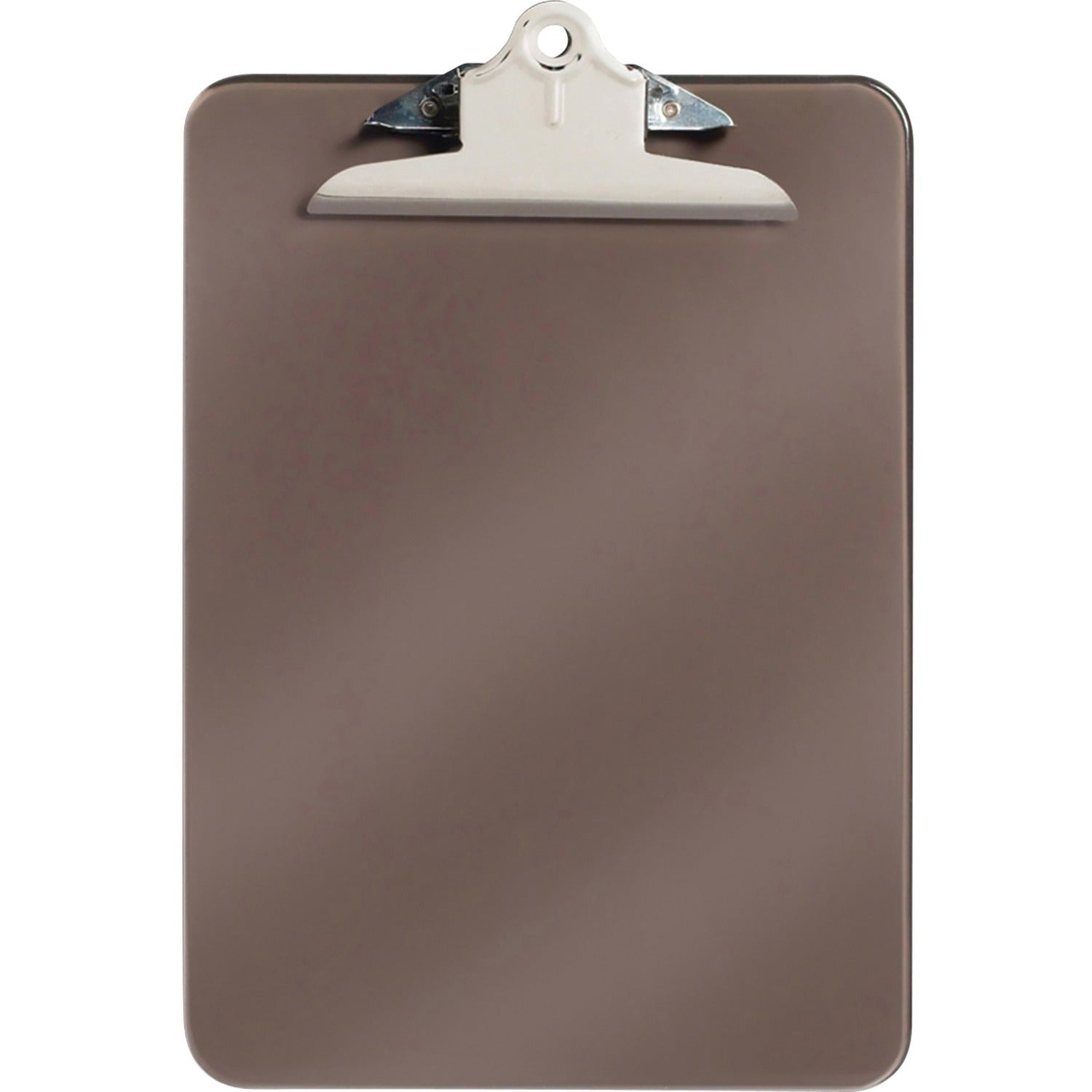 Westcott Smoke Colour Plastic Clipboard - Letter Size