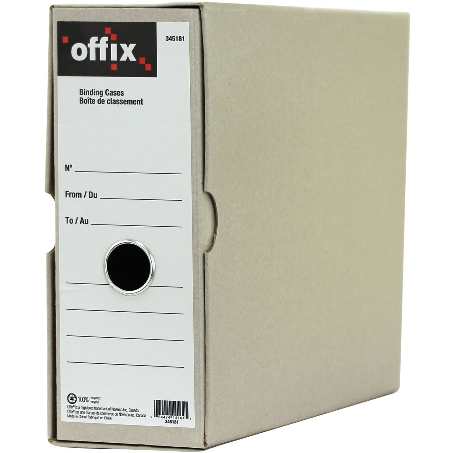 Offix Letter Recycled Box File