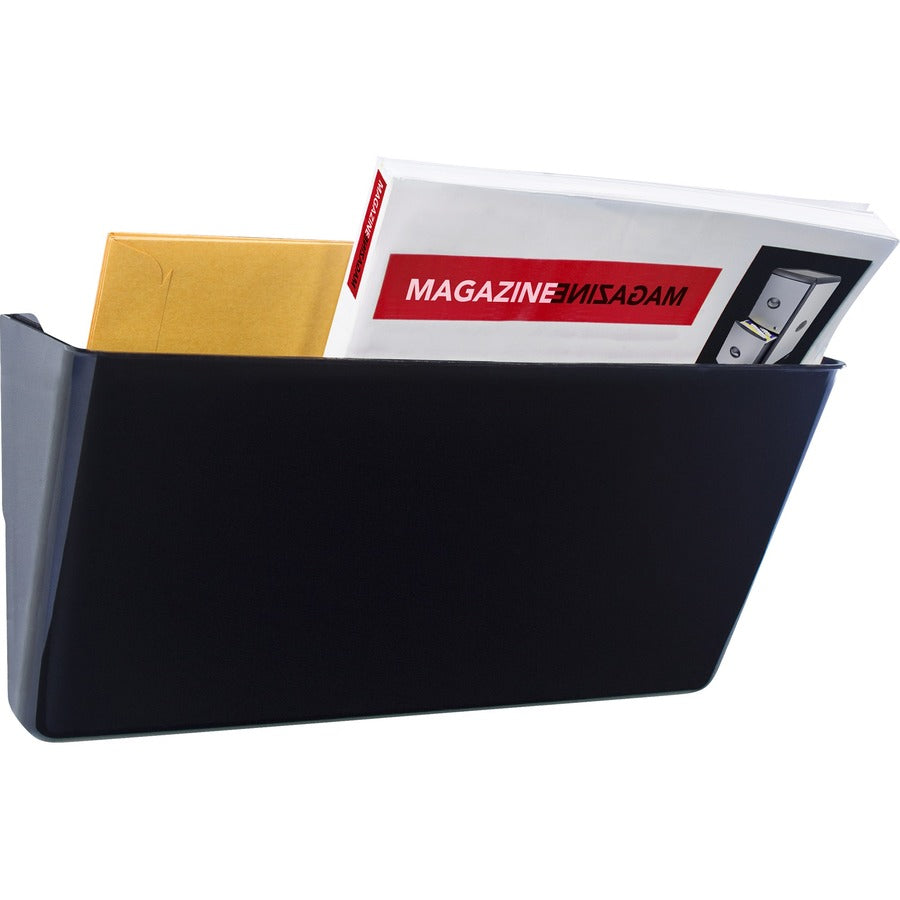 WALL FILE,LTR-SZ,BLACK,6/PK