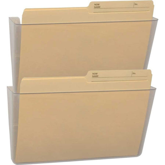Storex Snap and Stack Wall Pockets Files, Letter