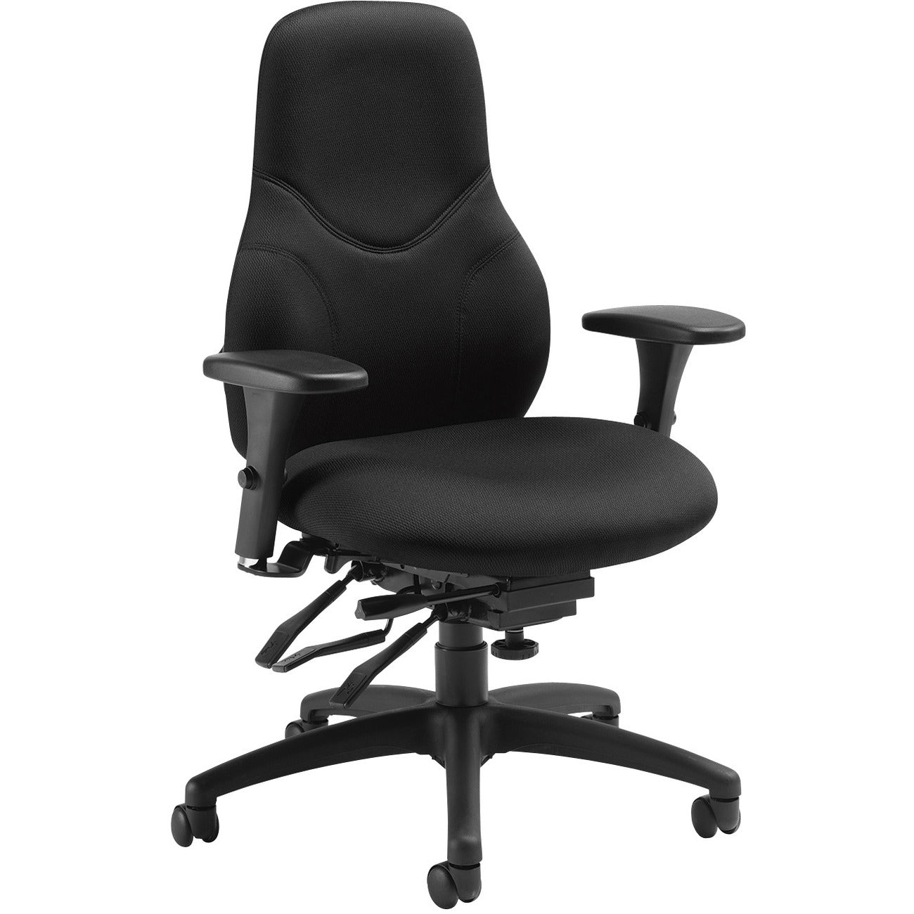 Global Tritek Ergo Select High Back Multi-Tilter, Standard Seat