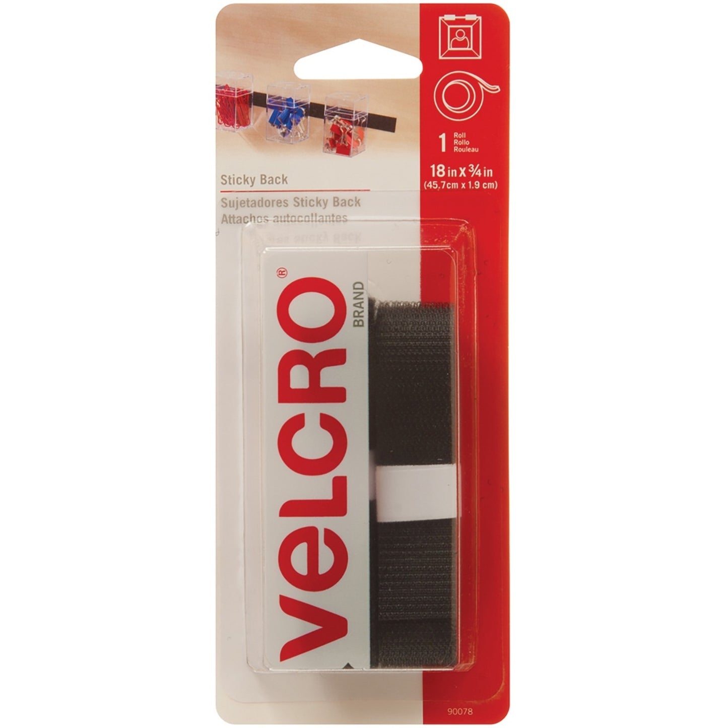 VELCRO&reg; Self-Adhesive Strips