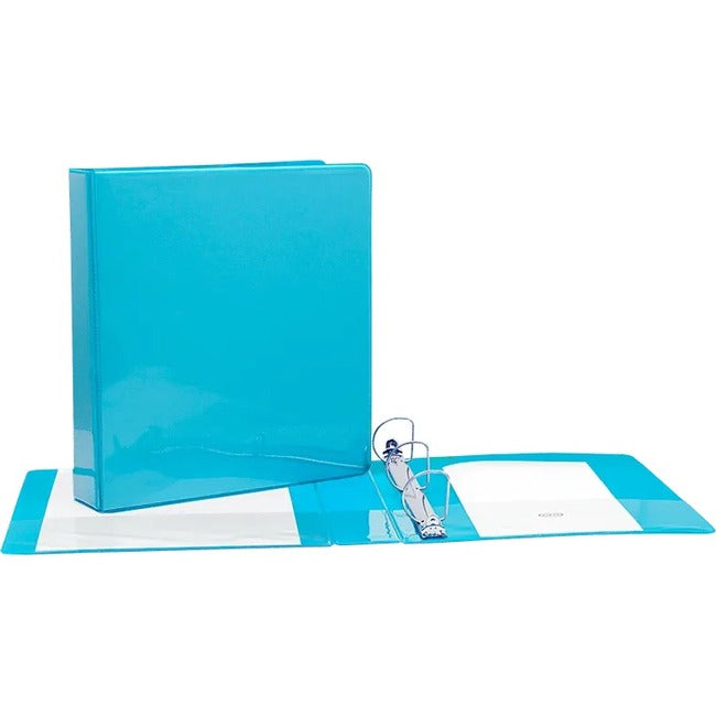 Geocan 1.5" Presentation Binder - Light Blue