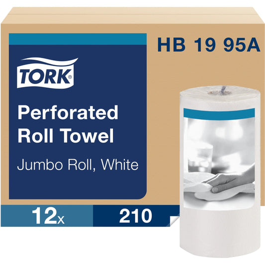 Tork Jumbo Perforated Roll Towel White